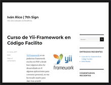 Tablet Screenshot of ivan.rico.org.mx